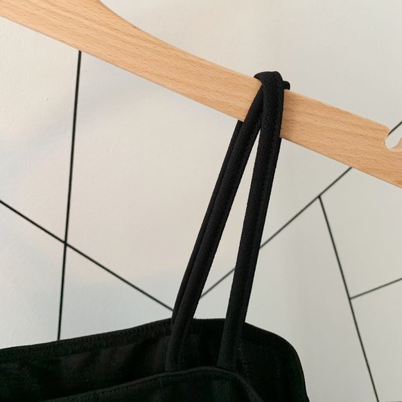 NWT Black Strappy Mini Dress - Picture 4 of 5